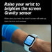 Smart sport watch black, 1.55 inch screen, 240x280 resolution